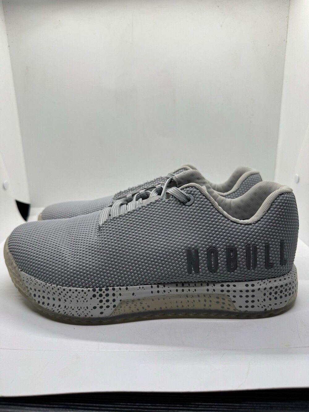 NOBULL Trainer Mens 8 Shoes Training Workout Gym Athletic Sneaker Gray